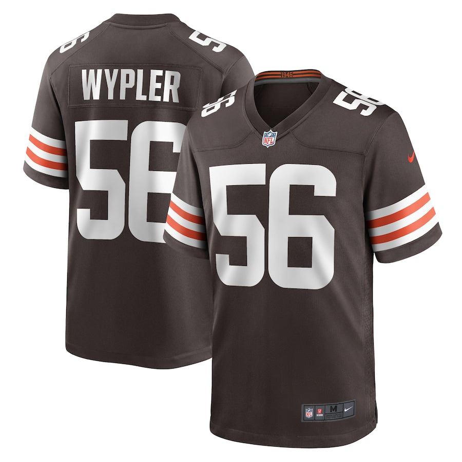 Luke Wypler Cleveland Browns Nike Team Game Jersey -  Brown