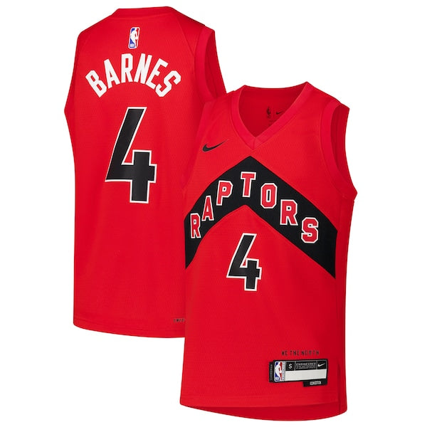 Scottie Barnes Toronto Raptors Nike Youth Swingman Jersey - Icon Edition - Red