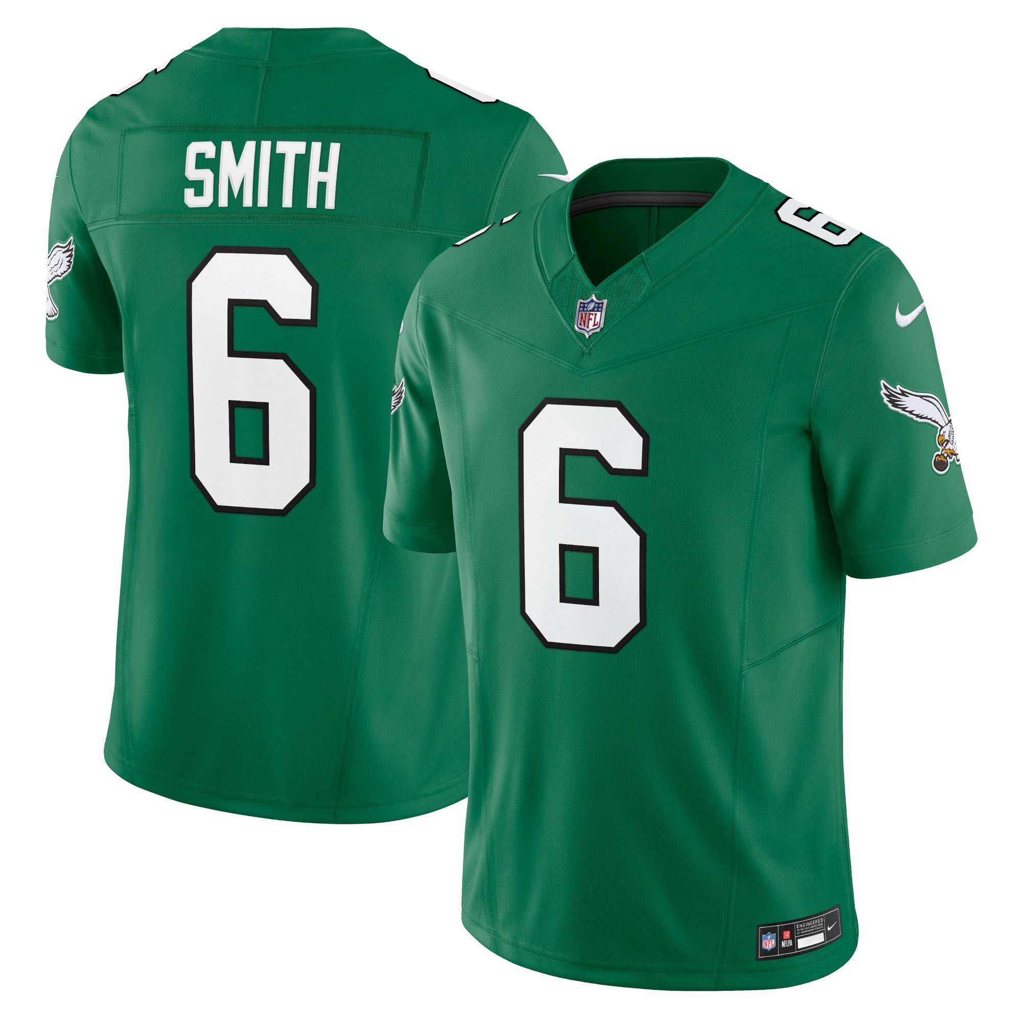 DeVonta Smith Philadelphia Eagles Nike Vapor F.U.S.E. Limited Jersey - Green/Kelly Green