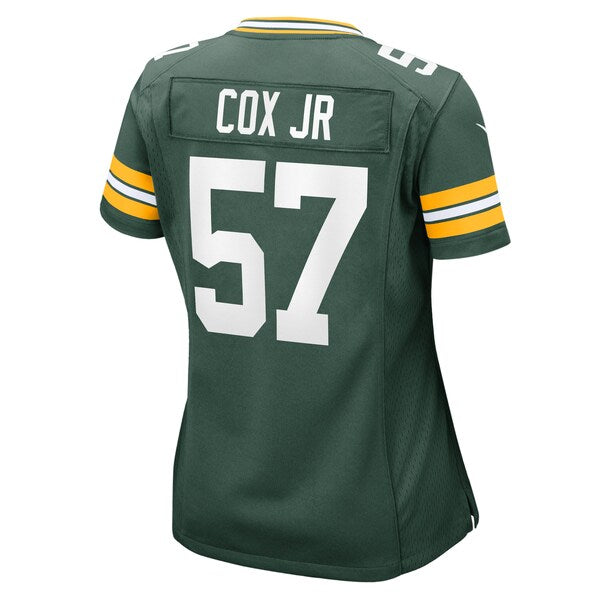 Brenton Cox Jr. Green Bay Packers Nike Women's  Game Jersey -  Green