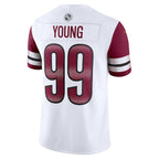 Chase Young Washington Commanders Nike Vapor Limited Jersey - White/Black/Burgundy