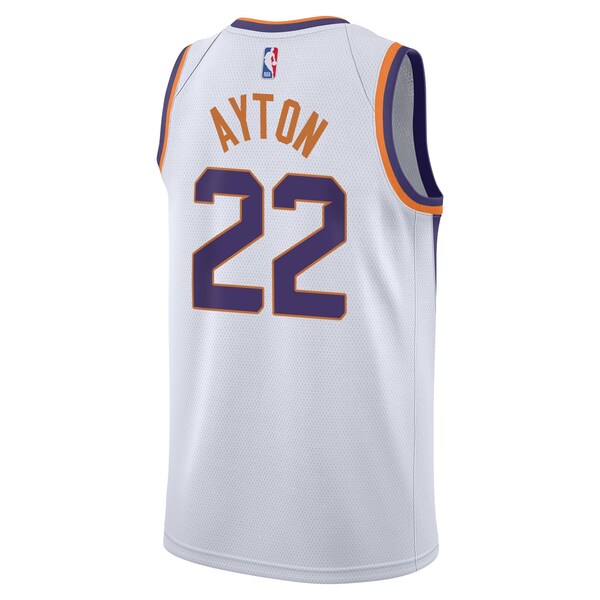 Deandre Ayton Phoenix Suns Nike Youth Swingman Jersey - Association Edition - White/Purple