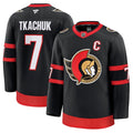 Brady Tkachuk Ottawa Senators  Home Premium Jersey - Black