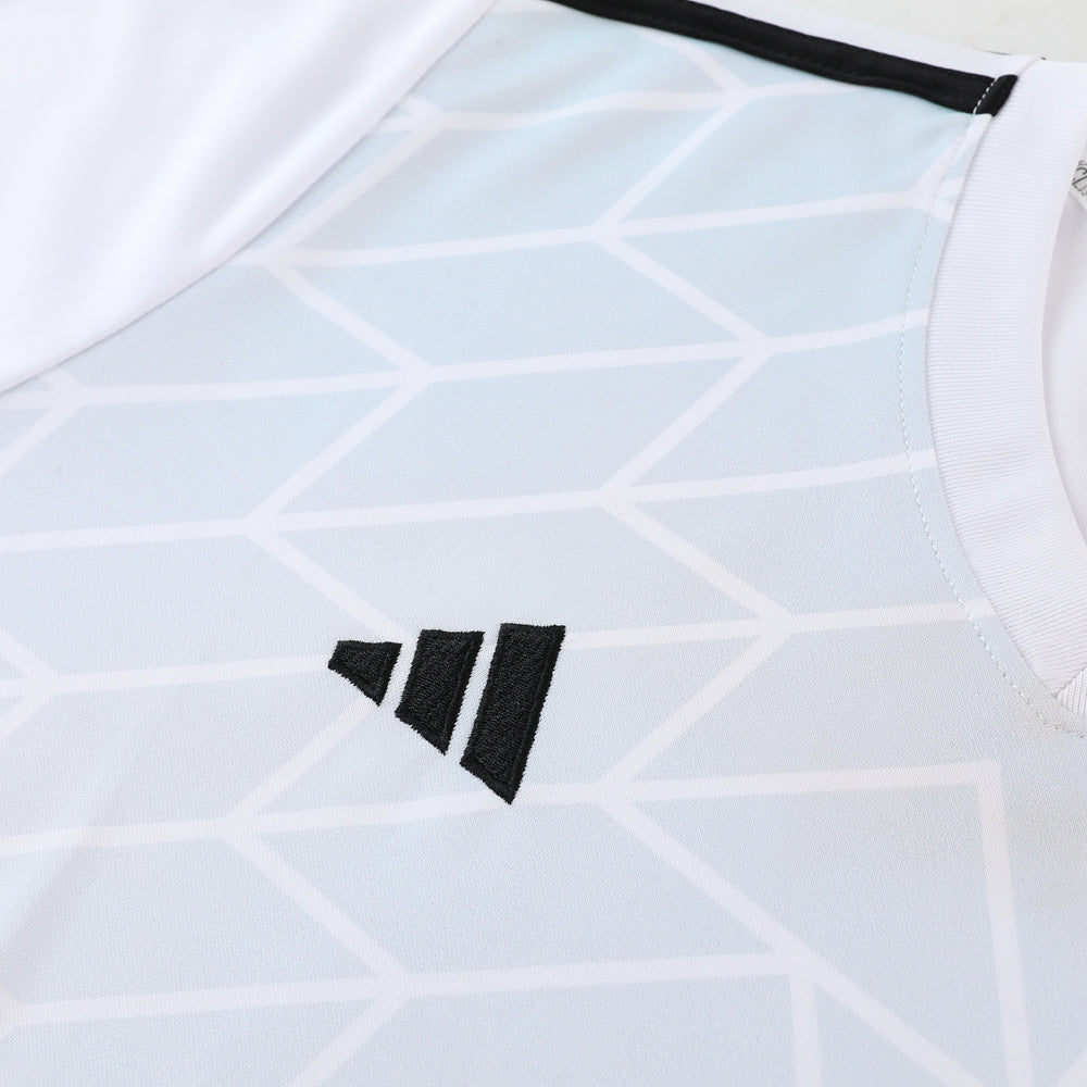 Adidas Short Sleeve Training Jersey Set - AD05- White/Green