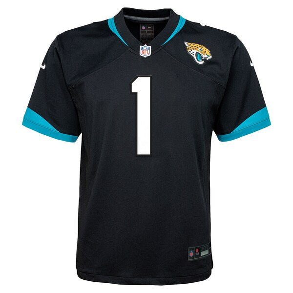 Travis Etienne Jacksonville Jaguars Nike Youth Alternate Player Game Jersey - Black