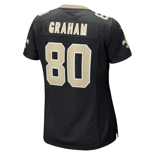 Jimmy Graham New Orleans Saints Nike Women's Team Game Jersey -  Black