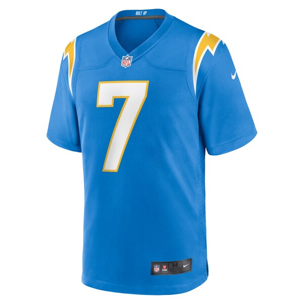 Kristian Fulton Los Angeles Chargers Nike Team Game Jersey -  Powder Blue