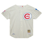 Ernie Banks Chicago Cubs Cooperstown Collection 1969 Authentic Jersey - Cream