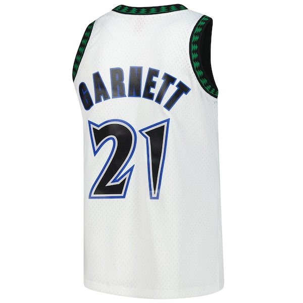 Kevin Garnett Minnesota Timberwolves  Hardwood Classics Swingman Jersey - White