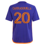 Adalberto Carrasquilla Houston Dynamo FC adidas Youth 2024 Still Holdin' Replica Player Jersey – Purple