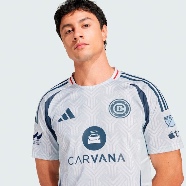 Chicago Fire adidas 2025 The Municipal Kit Authentic Jersey - Light Blue