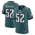 Julian Okwara Philadelphia Eagles Nike Game Jersey - Midnight Green