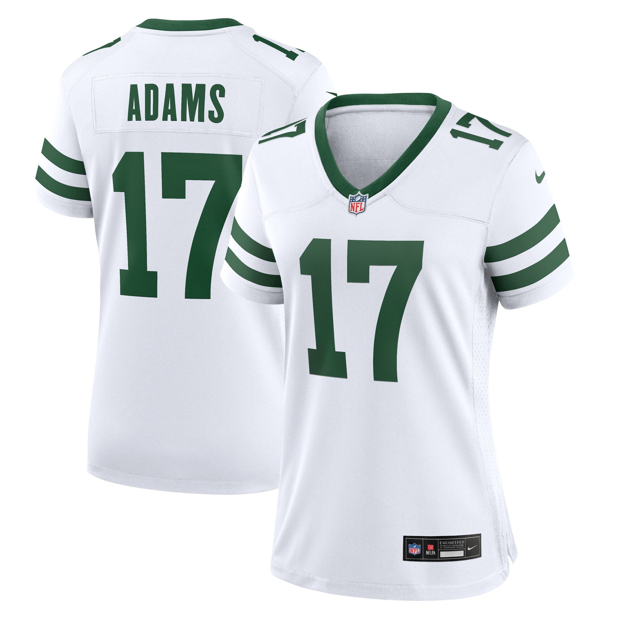 Davante Adams New York Jets Nike Women's Alternate Game Jersey - Legacy Black/White/Green