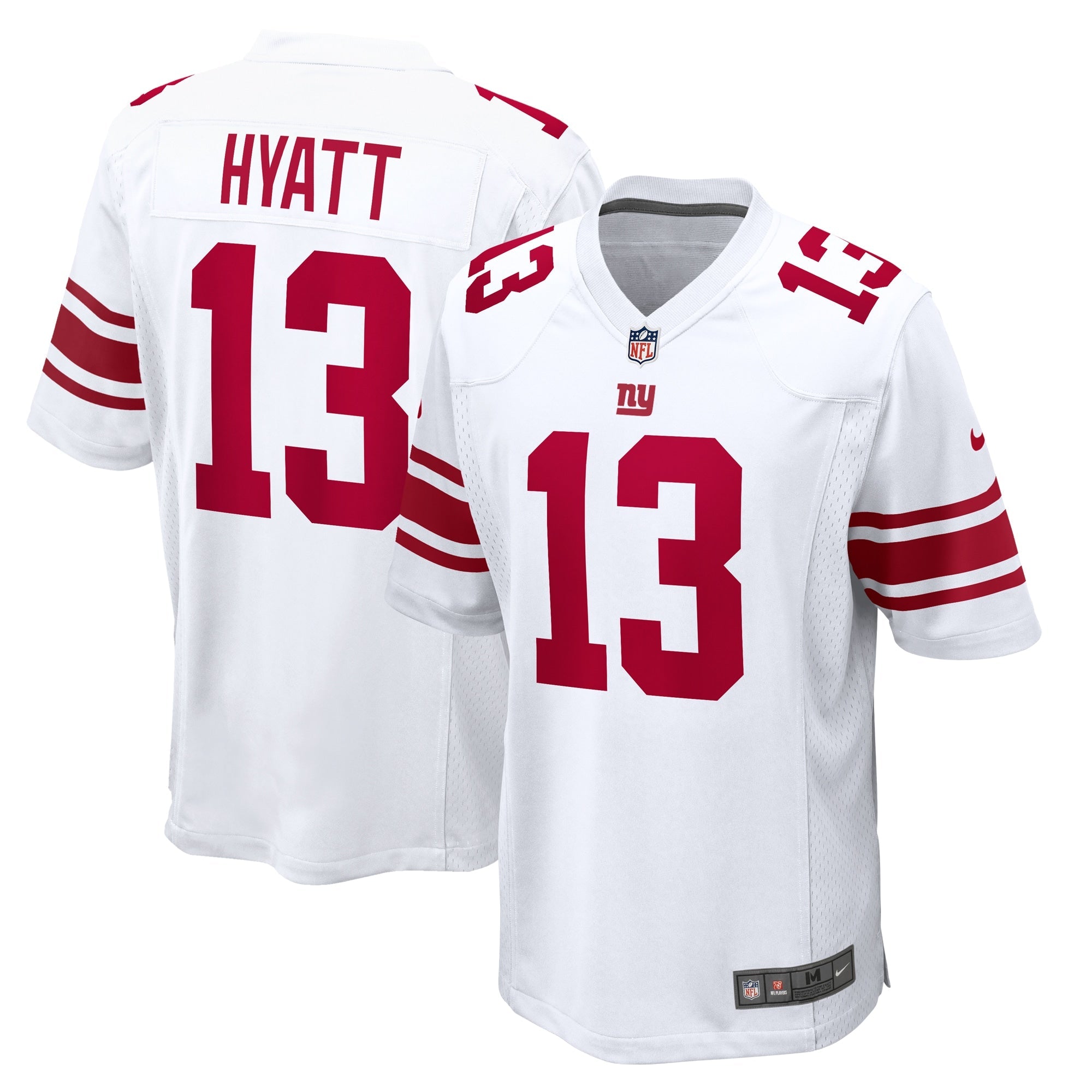 Jalin Hyatt New York Giants Nike Team Game Jersey -  Royal/White