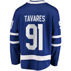 John Tavares Toronto Maple Leafs  Home Captain Premier Breakaway Player Jersey - Blue