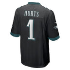 Jalen Hurts Philadelphia Eagles Nike Game Jersey - Black