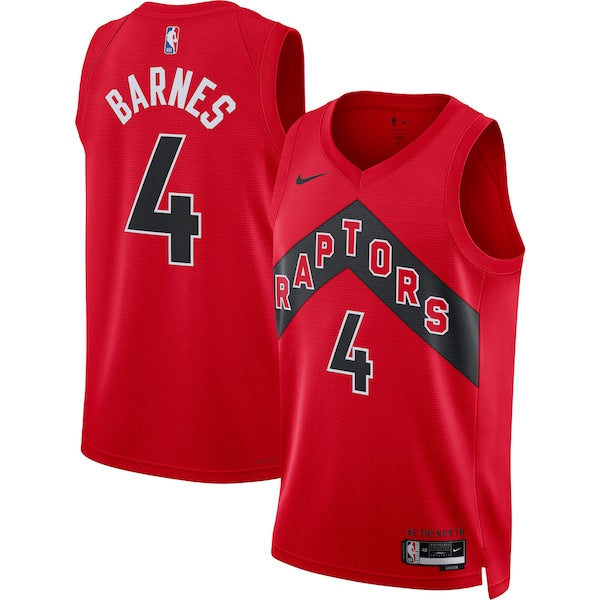 Scottie Barnes Toronto Raptors Nike Unisex Swingman Jersey - Icon Edition - Red