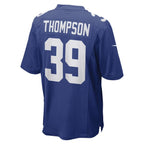 Trenton Thompson New York Giants Nike Game Player Jersey - Royal