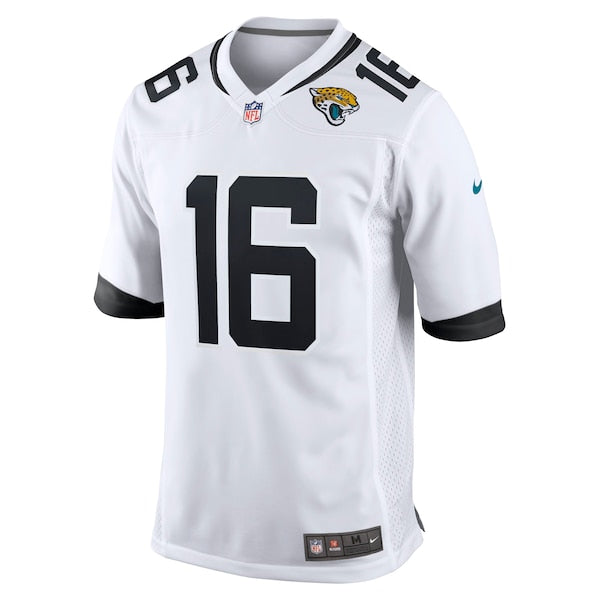 Trevor Lawrence Jacksonville Jaguars Nike White Game Jersey - White/Black