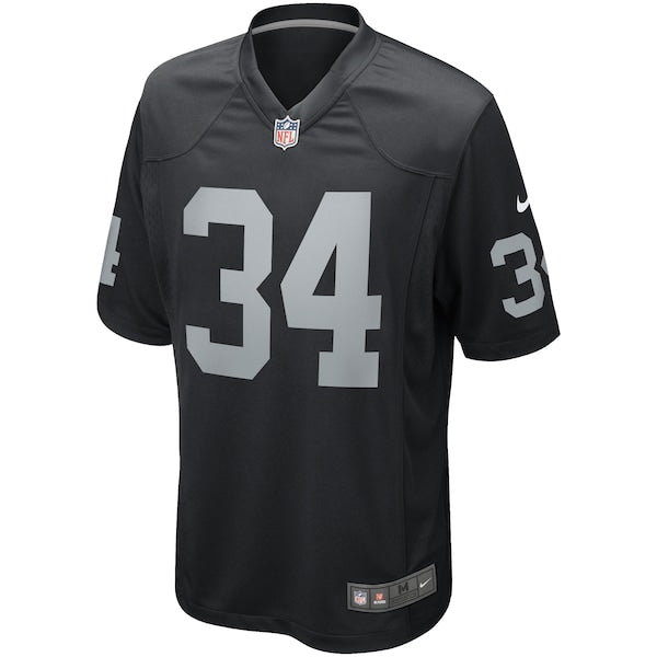 Bo Jackson Las Vegas Raiders Nike Game Retired Player Jersey - Black