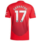 Alejandro Garnacho Manchester United 2024/25 Home Authentic Player Jersey - Red