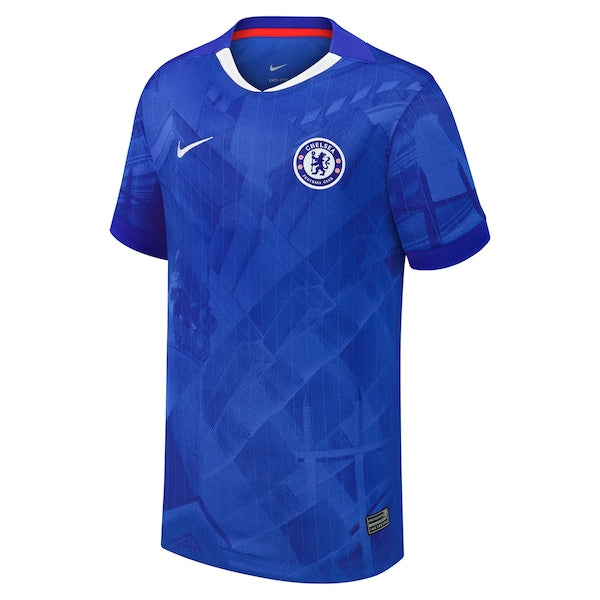 Chelsea Nike Youth 2025/26 Home Replica Jersey - Blue