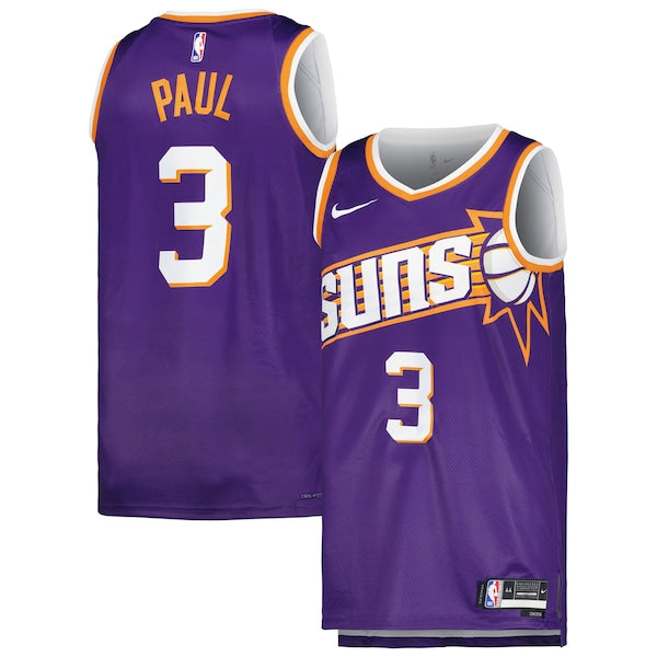 Chris Paul Phoenix Suns Nike Unisex Swingman Jersey - Icon Edition - Purple/White