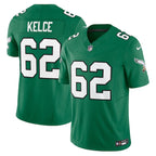 Jason Kelce Philadelphia Eagles Nike Vapor F.U.S.E. Limited Jersey - Kelly Green/Green