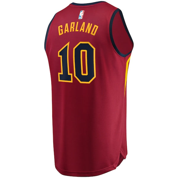 Darius Garland Cleveland Cavaliers  Youth Replica Fast Break Jersey Wine - Icon Edition