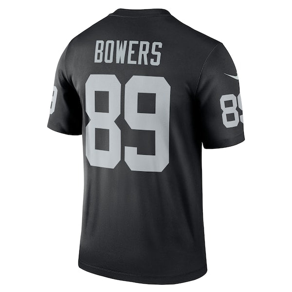 Brock Bowers Las Vegas Raiders Nike Team Legend Jersey - Black