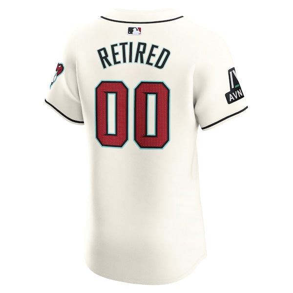 Arizona Diamondbacks Nike Home Elite Pick-A-Player Retired Roster Patch Jersey - White