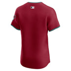 Arizona Diamondbacks Nike Vapor Premier Elite Patch Jersey - Red/Cream/Gray
