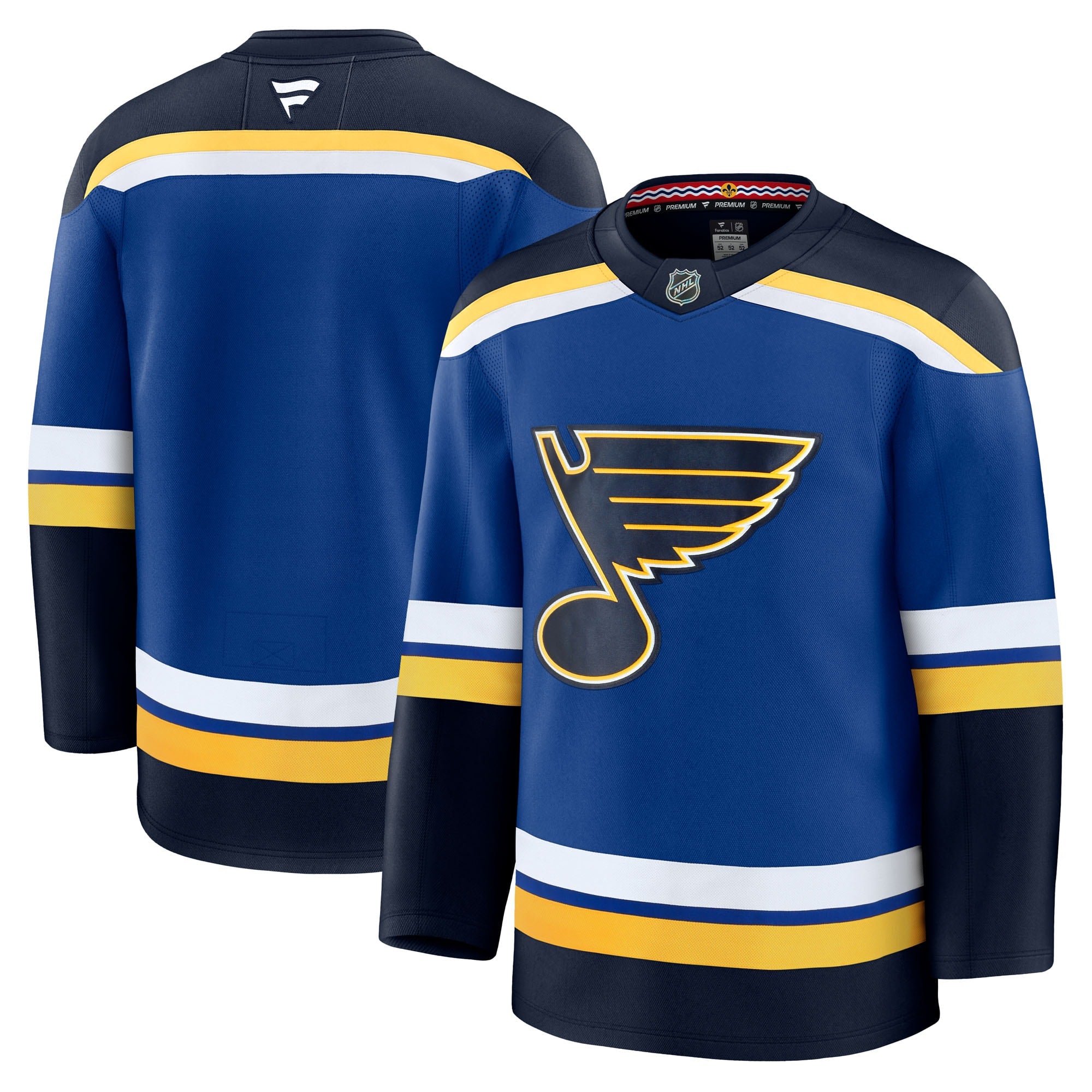 St. Louis Blues  Away Premium Jersey - White/Blue