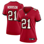 Benjamin Morrison Tampa Bay Buccaneers Nike Women's Team Game Jersey -  Red