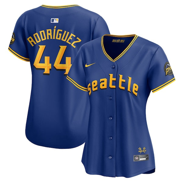 Julio Rodríguez Seattle Mariners Nike Women's City Connect Limited Player Jersey - Royal