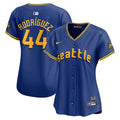 Julio Rodríguez Seattle Mariners Nike Women's City Connect Limited Player Jersey - Royal