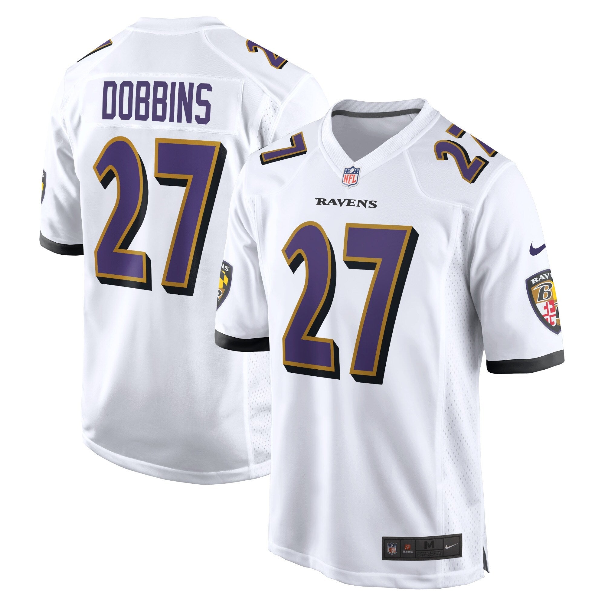 J.K. Dobbins Baltimore Ravens Nike Game Jersey - Purple/Black/White