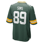 Ben Sims Green Bay Packers Nike Team Game Jersey -  Green
