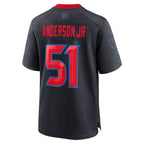 Will Anderson Jr. Houston Texans Nike 2nd Alternate Game Jersey - Navy/Red/White