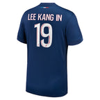 Lee Kang In Paris Saint-Germain Nike Youth 2024/25 Replica Player Jersey - Navy