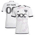D.C. United adidas 2024 The Cherry Blossom Kit Replica Custom Jersey - White