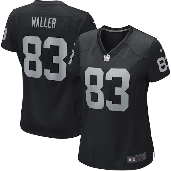 Darren Waller Las Vegas Raiders Nike Women's Player Jersey - Black/White