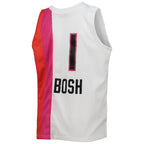 Chris Bosh Miami Heat Youth 2011/12 Hardwood Classics Swingman Jersey - White