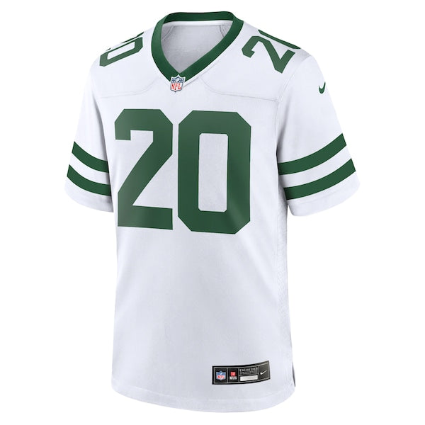 Breece Hall New York Jets Nike Legacy Player Game Jersey - White/Green