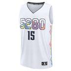 Nikola Jokic Denver Nuggets  2024/25 Fast Break Player Jersey - City Edition - White
