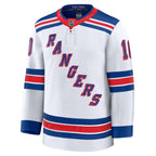 Artemi Panarin New York Rangers  Away Premium Jersey - White/Navy/Blue