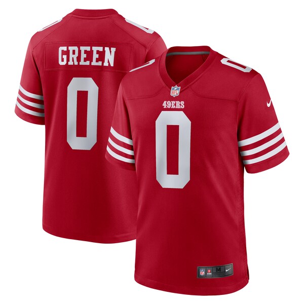 Renardo Green San Francisco 49ers Nike  Game Jersey -  Scarlet