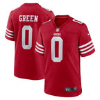 Renardo Green San Francisco 49ers Nike  Game Jersey -  Scarlet