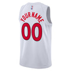 Toronto Raptors Nike Unisex Swingman Custom Jersey White - Association Edition