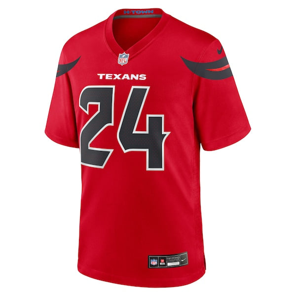 Derek Stingley Jr. Houston Texans Nike Alternate Game Jersey - Red/Navy/White